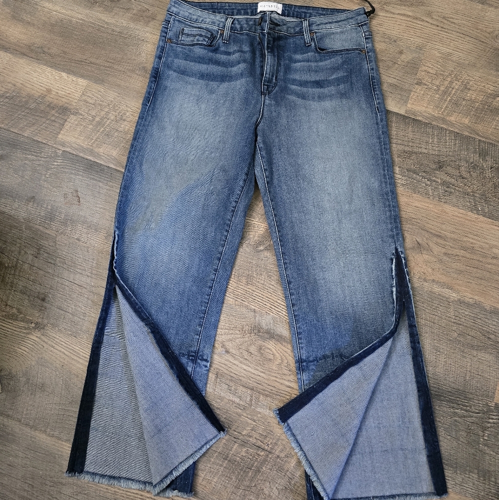 Parker Blue Ankle Cropped Jeans